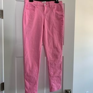 Crown and Ivy pink pants.  Size 2
